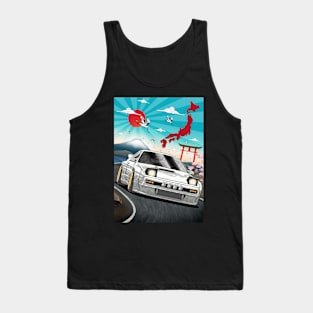 Mazda RX-7 Turbo II (FC3S) Japanese Art Tank Top